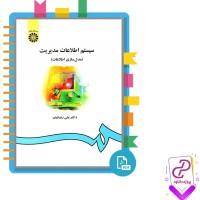 دانلود پی دی اف کتاب سیستم اطلاعات مدیریت دکتر علی رضائیان 253 صفحه PDF